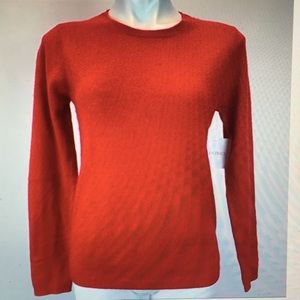 Ellen Tracy 100% cashmere sweater